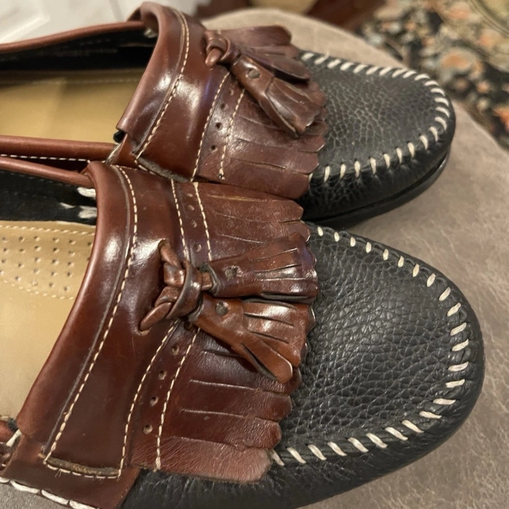 GH Bass & Co Weejuns Michael Loafers Dress Shoes Mens 8 EE Wide preppy academia - Picture 7 of 9